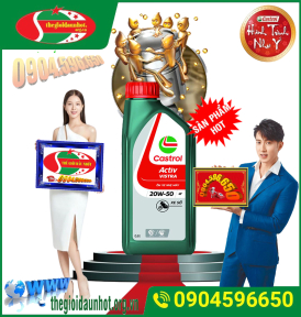 Dầu nhớt castrol Activ Vistra 4T Chai 0.8 Lít