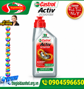 Castrol  Activ Scooter 10W - 40 4T Chai 1 lít