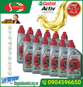 Castrol  Activ Scooter 10W - 40 4T Chai 0.8lít