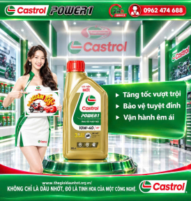 Castrol Power1 10W-40 Chai 1 Lít