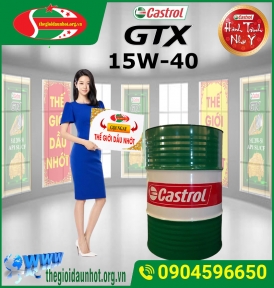 CASTROL GTX  15W-40  PHUY 209 LÍT